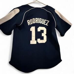 Nike Genuine Merchandise authentic y2k yankees alex rodriguez kids jersey size 7